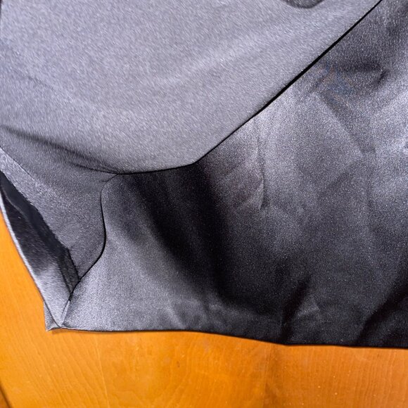 White House Black Market Black Lace Bodice Strapless Dress Size 6 Polyester Blen - Picture 4 of 10